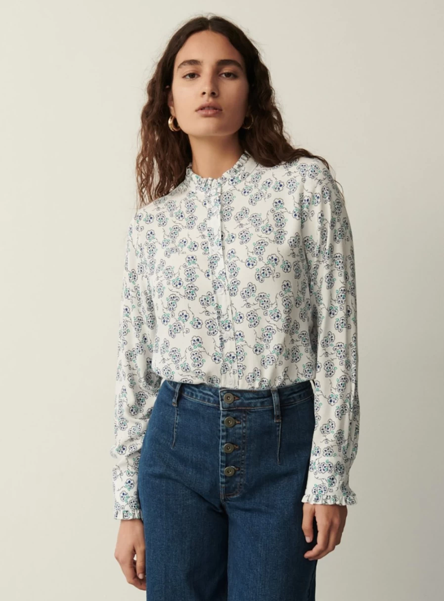 Finery Women's Megan Blouse - Stylish Casual Top for Everyday Wear
