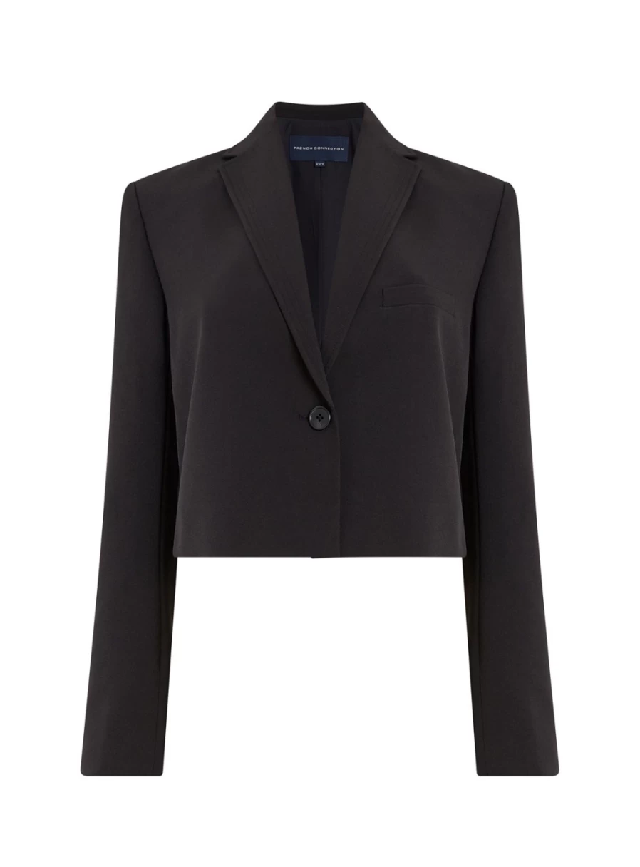 French Connection Women's Echo Crepe Blazer - Stylish Tailored Jacket for Women