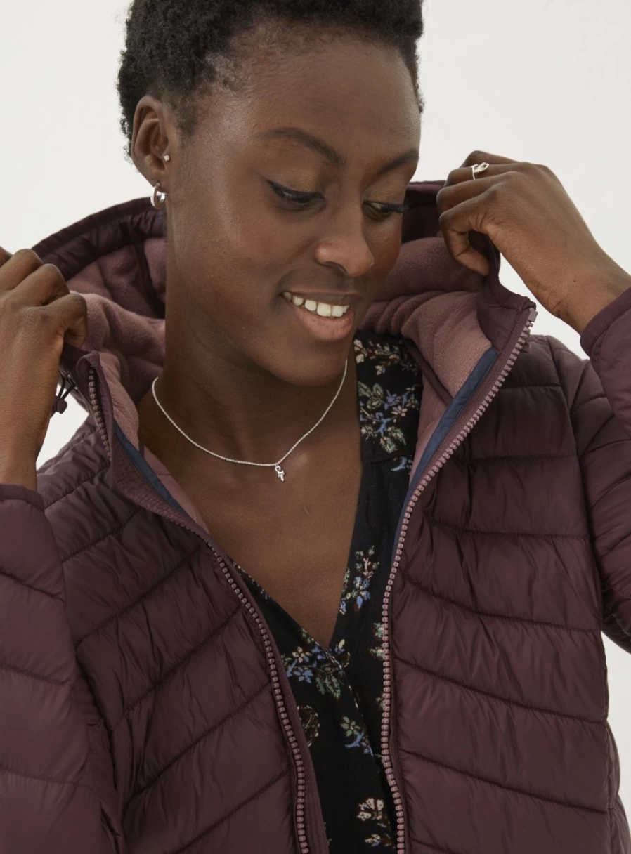 FatFace Women's Ruby Lightweight Puffer Jacket - Warm Quilted Coat for Outdoor Activities