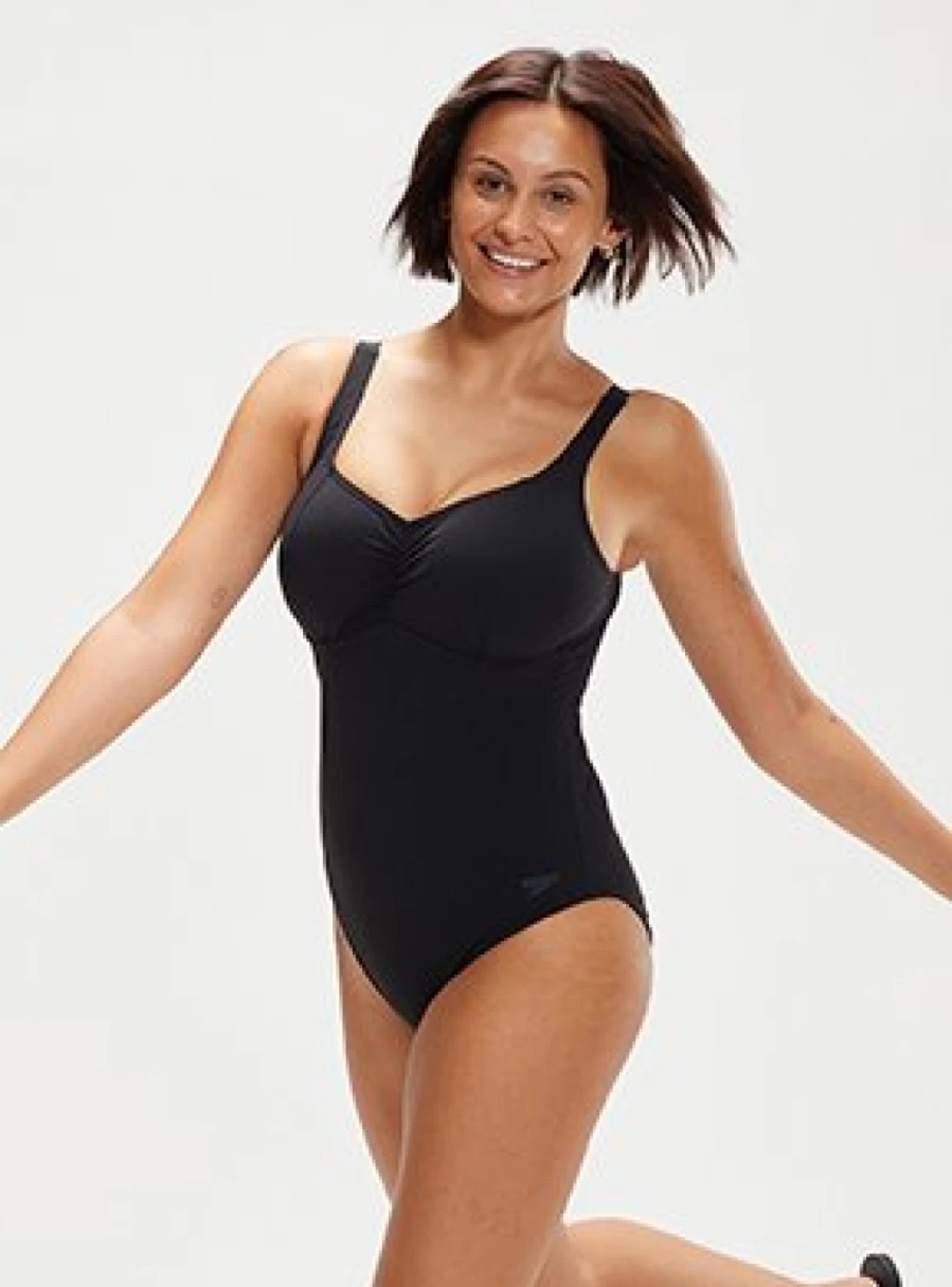 Speedo Women's Aquanite 1-Piece Swimsuit - Performance Shaping Swimwear for Women