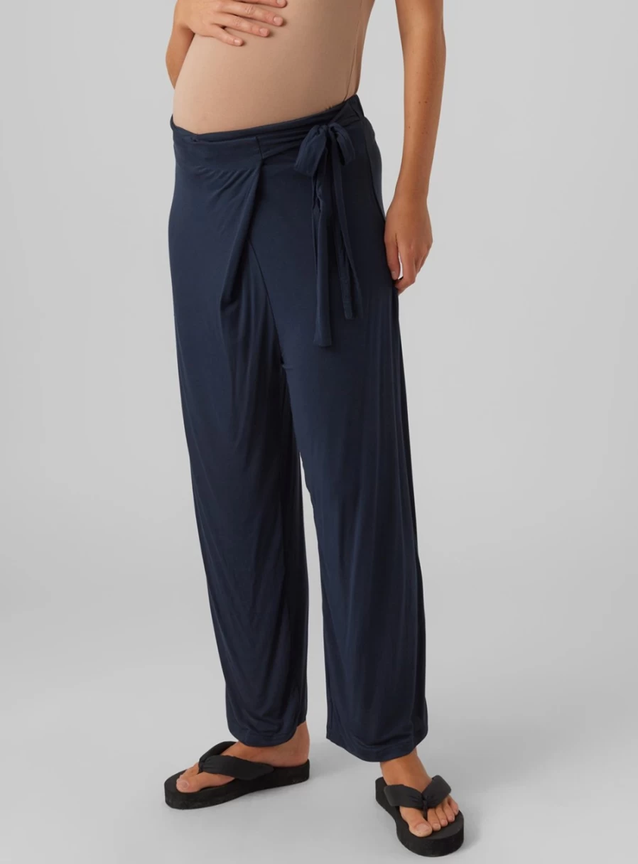 MAMALICIOUS Women's Giovanna Junior High Waist Pants Size XL/UK14