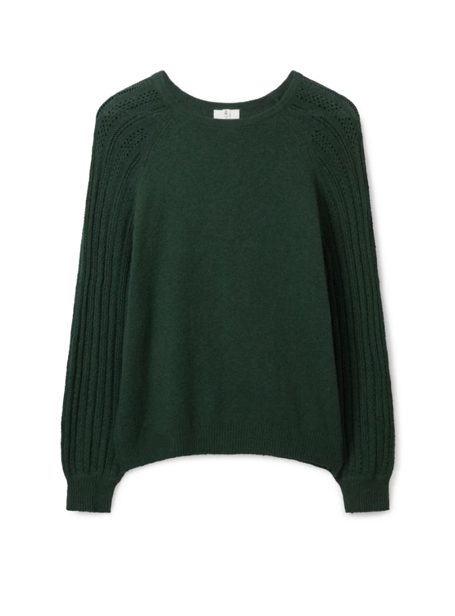 Thought Women's Florna Organic Cotton Fluffy Knit Jumper - Soft & Sustainable Sweater