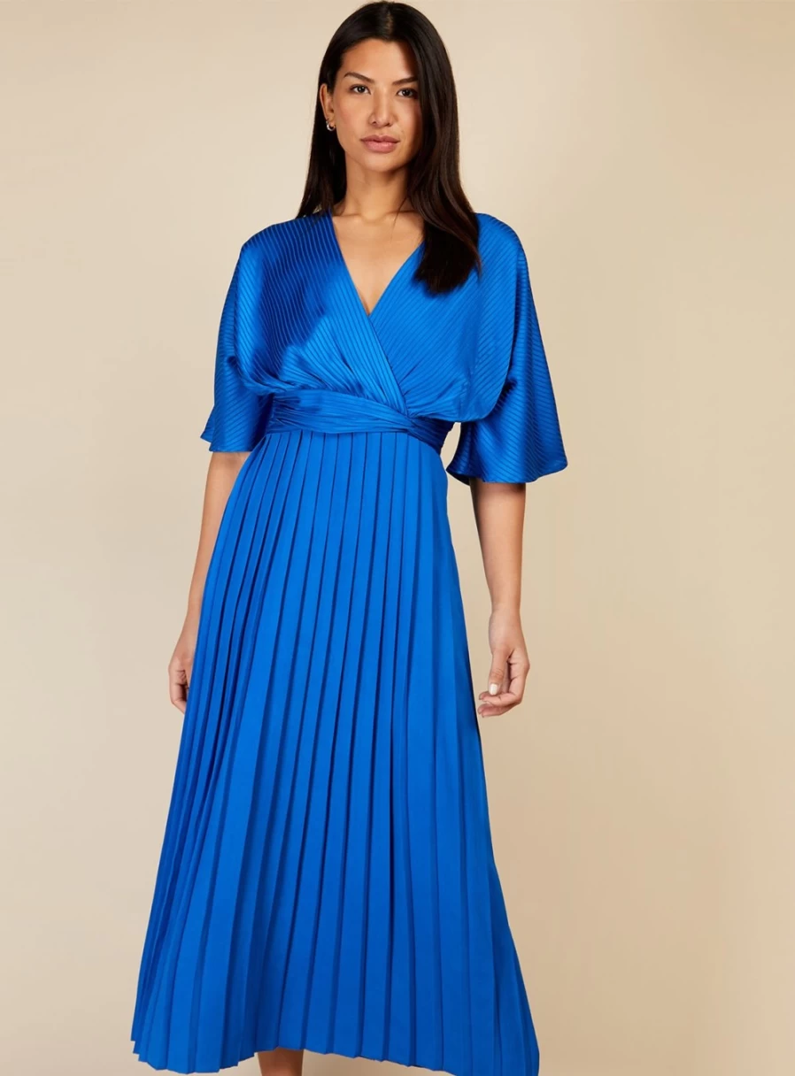 Little Mistress Women's Cobalt Blue Twist Detail Midaxi Dress Size 8