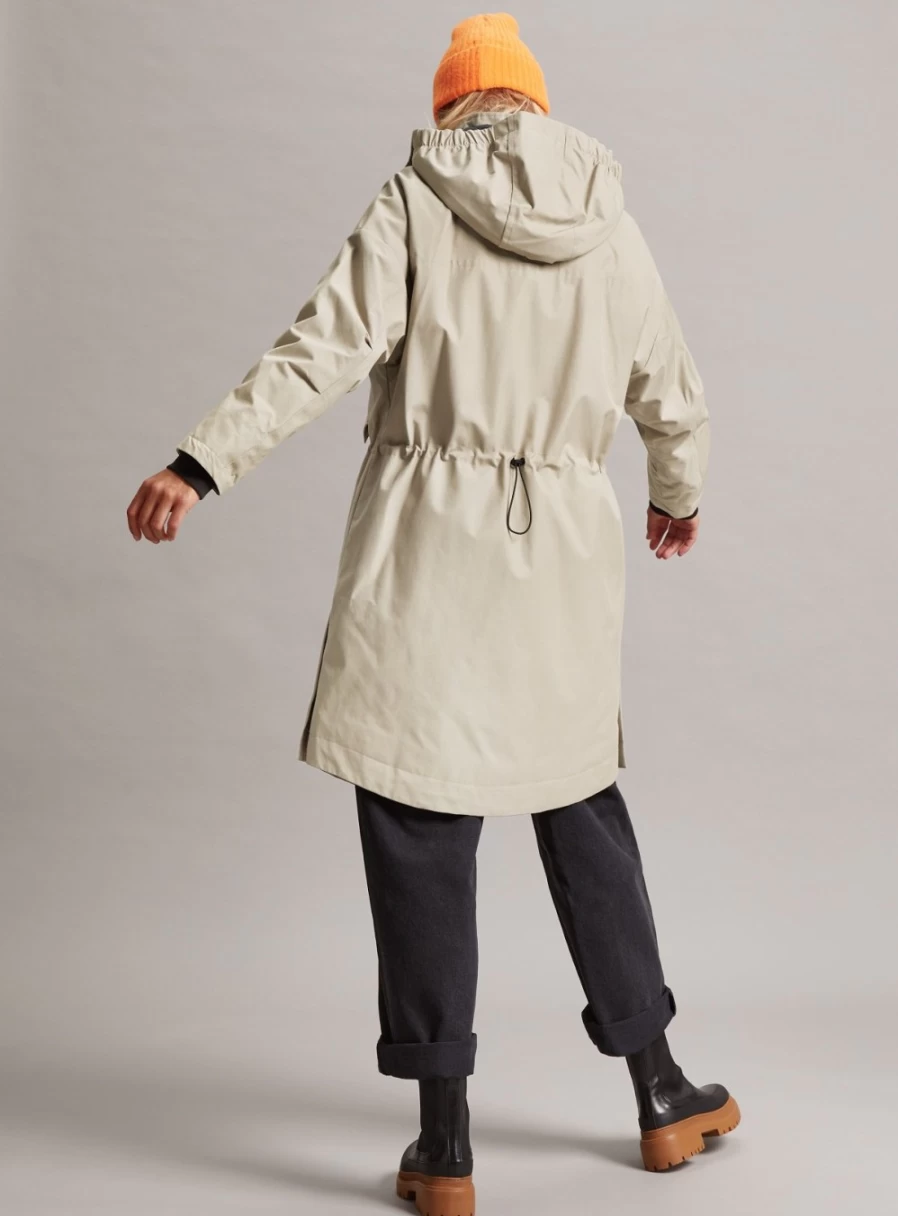 Women's Four Seasons Longline Parka Coat for All-Weather Protection