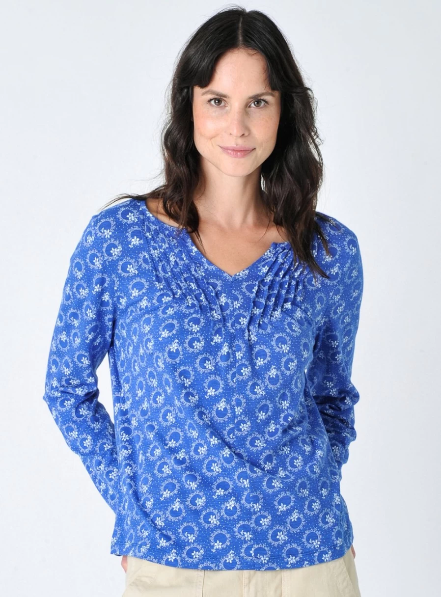 Burgs Women's Bethel Stylish Comfort Jersey Top - Trendy Casual Wear