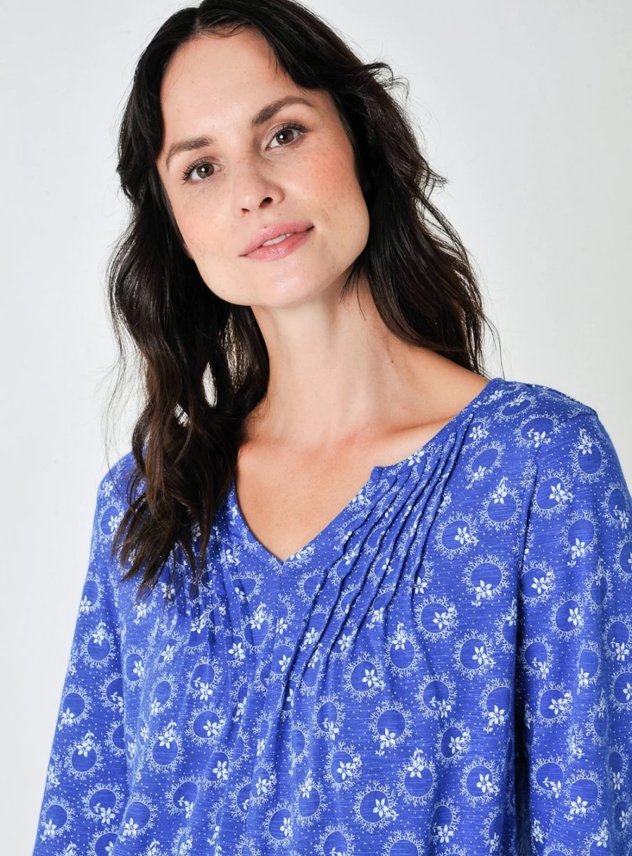 Burgs Women's Bethel Stylish Comfort Jersey Top - Trendy Casual Wear