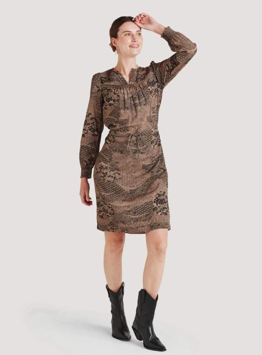 Thought Women's Carmen Lenzing Ecovero Sustainable Crepe Dress - Size 12