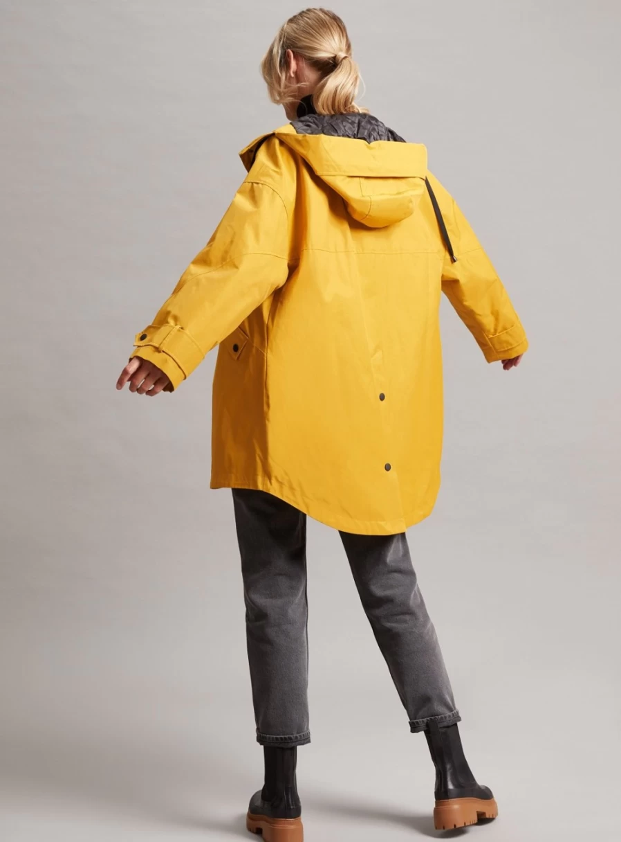 Four Seasons Women's Lightweight Anorak Jacket with Hood for All Seasons - L