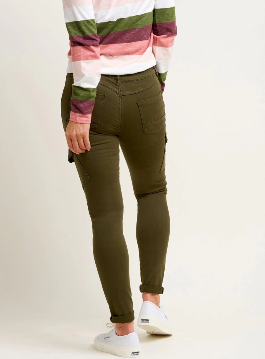 Brakeburn Women's Dianthus Cargo 18 - Stylish & Comfortable Cargo Pants for Women