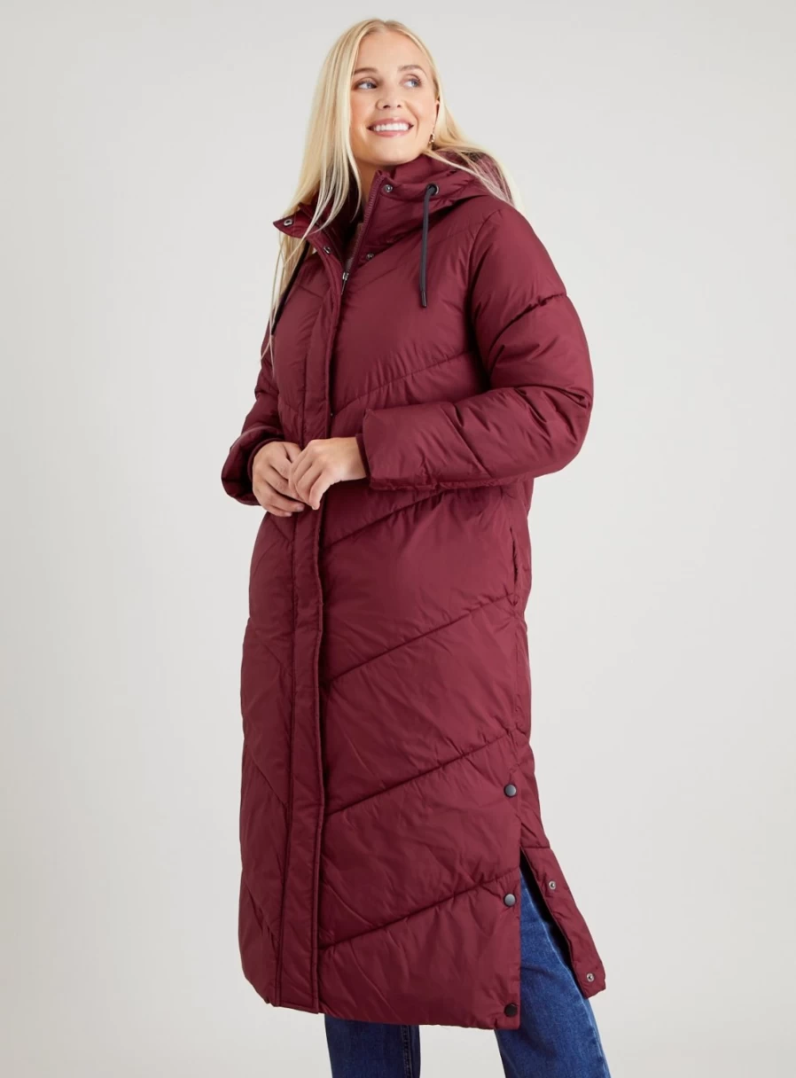 Tu Women's Berry Padded Duvet Coat - Warm Winter Jacket 22