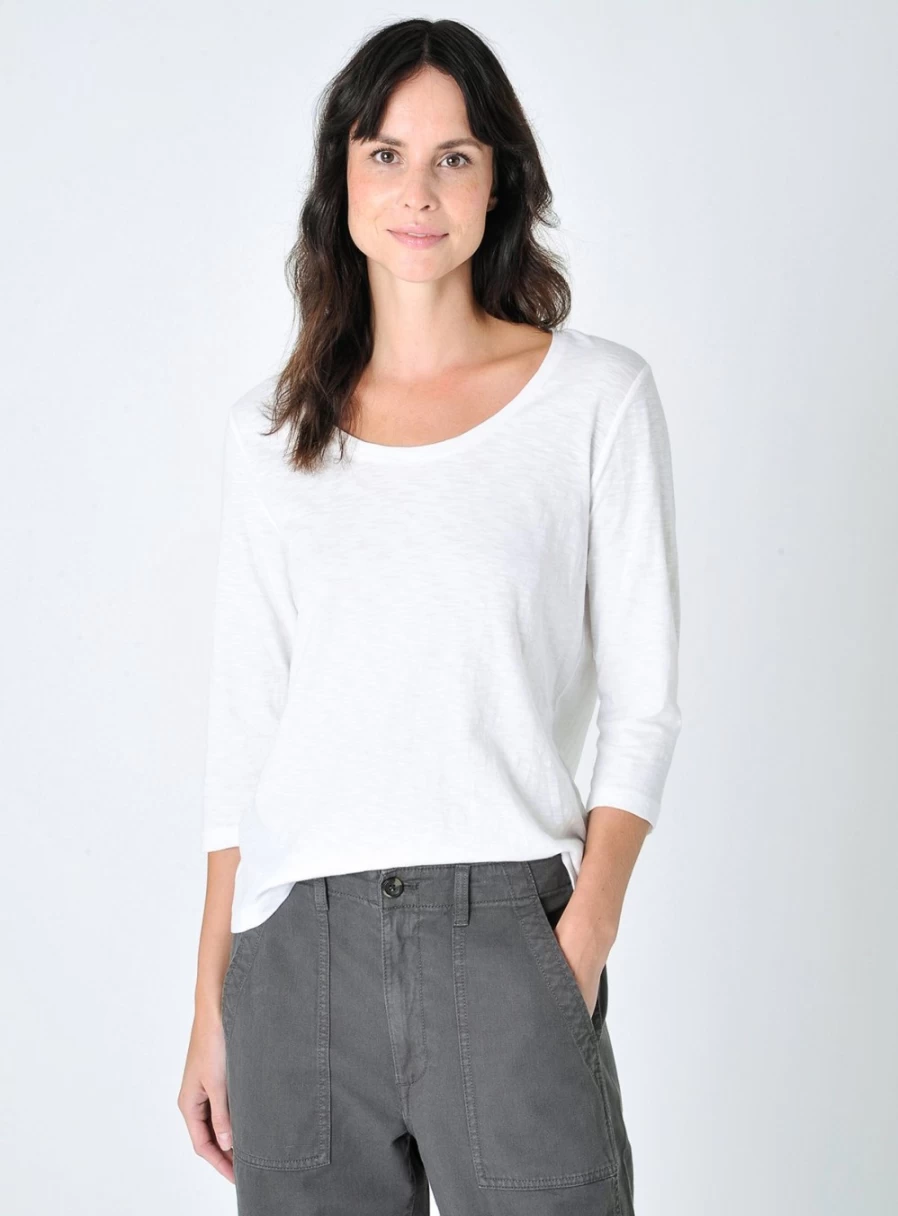 Burgs Women's Truscott 3/4 Sleeve Casual Top - Style 12