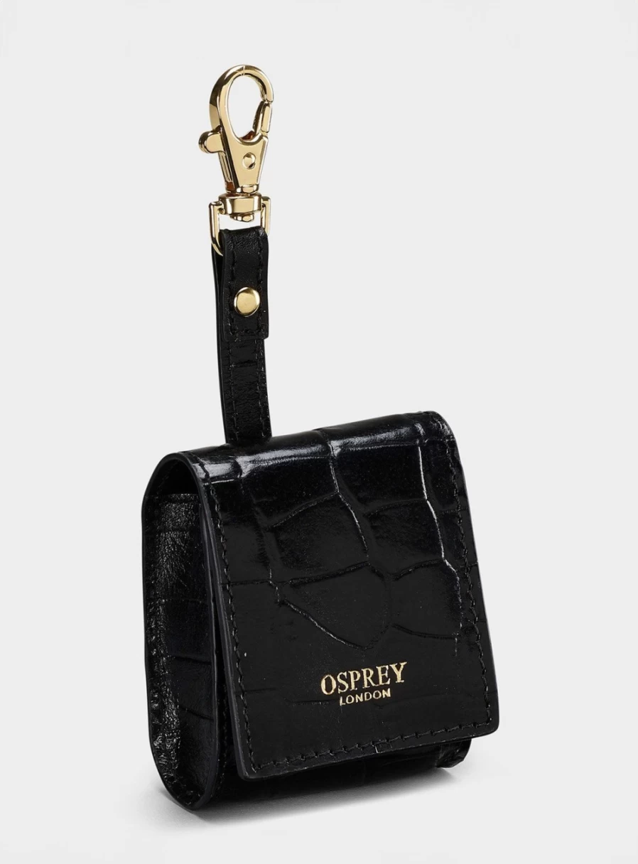 Osprey London The Flash Leather AirPods Case for Women - Premium Protective Cover for Apple Earpods