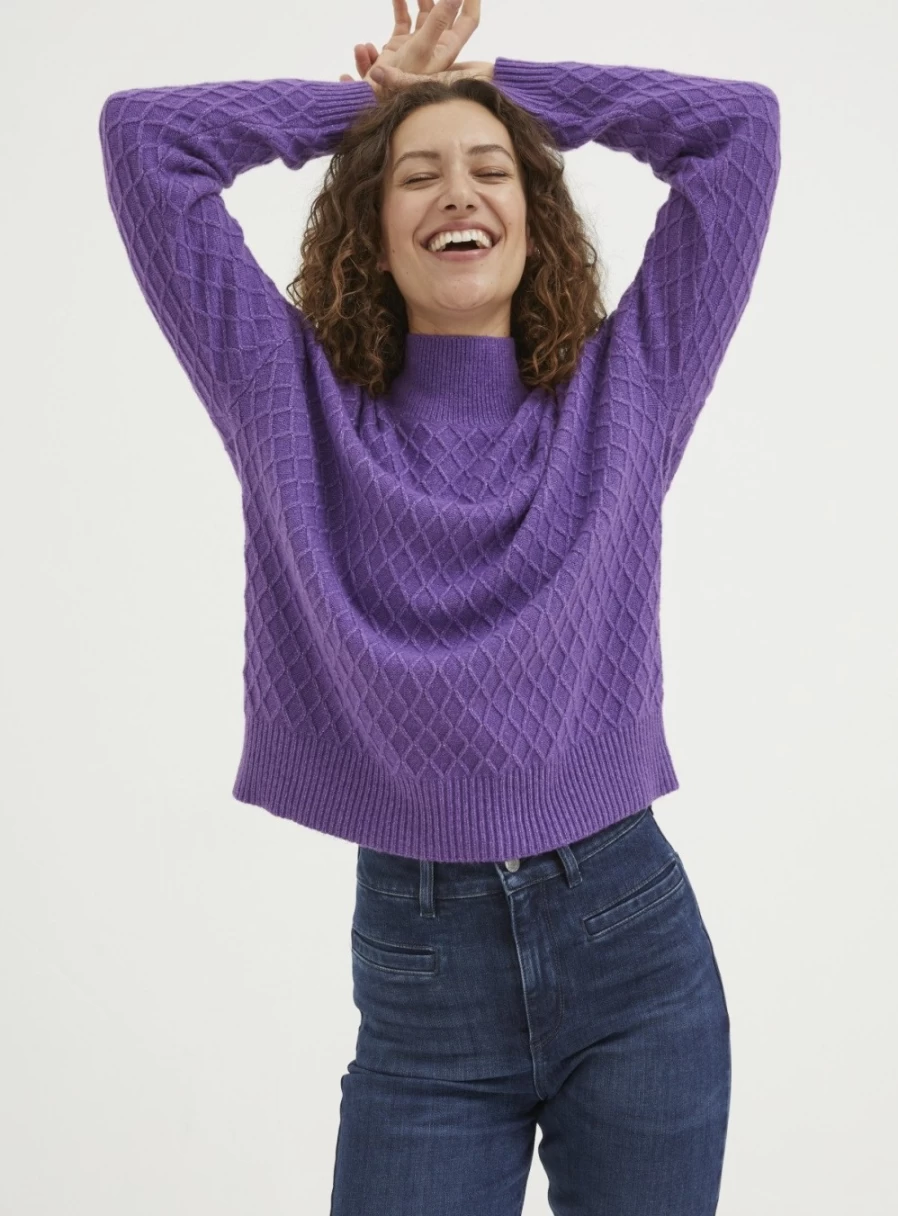 FatFace Women's Vicki Jumper Sweater - Cozy Knit Pullover for Women