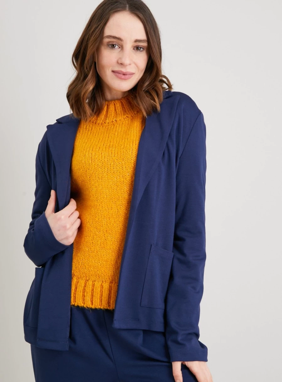"Tu Women's Navy Ponte Blazer - Size 14 | Stylish Coordinated Jacket"