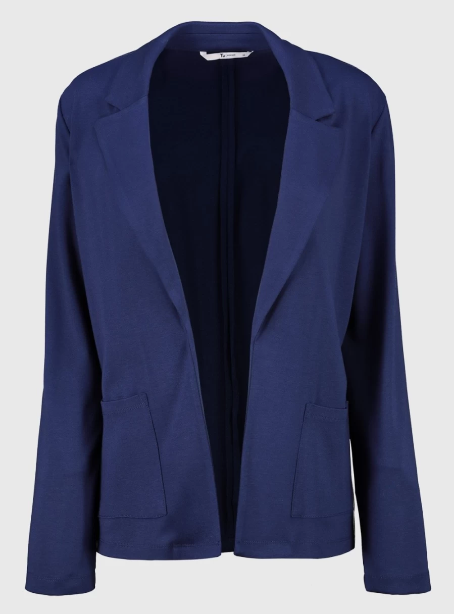 "Tu Women's Navy Ponte Blazer - Size 14 | Stylish Coordinated Jacket"
