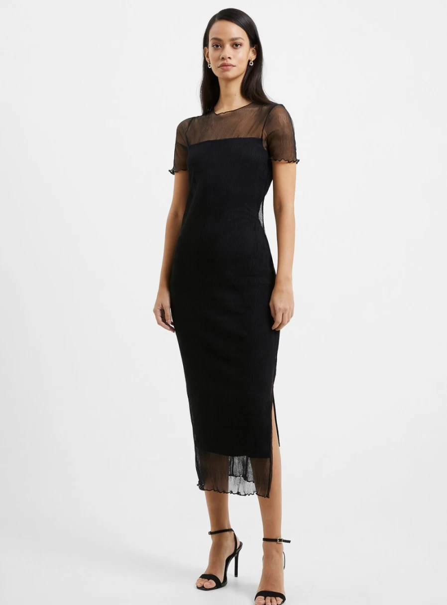 French Connection Women's Saskia Ruched Dress - XL Size, Elegant Fit & Stylish Design