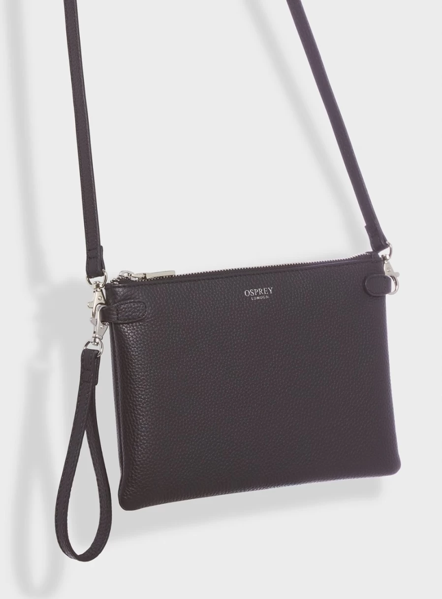 Osprey London The Madison Large Crossbody Bag for Women - Stylish Leather Shoulder Purse