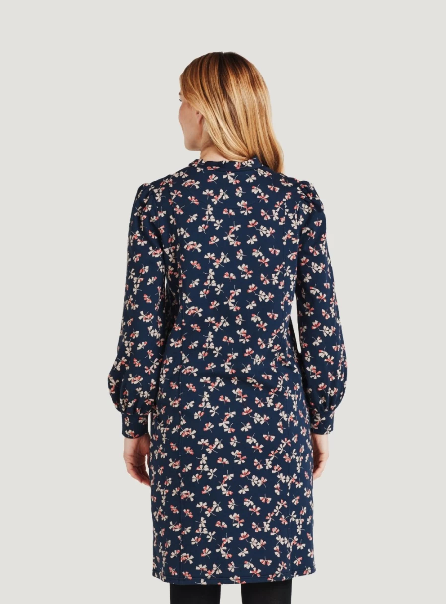 Thought Women's Aveline Floral Print Organic Cotton Tunic Dress - Size 16