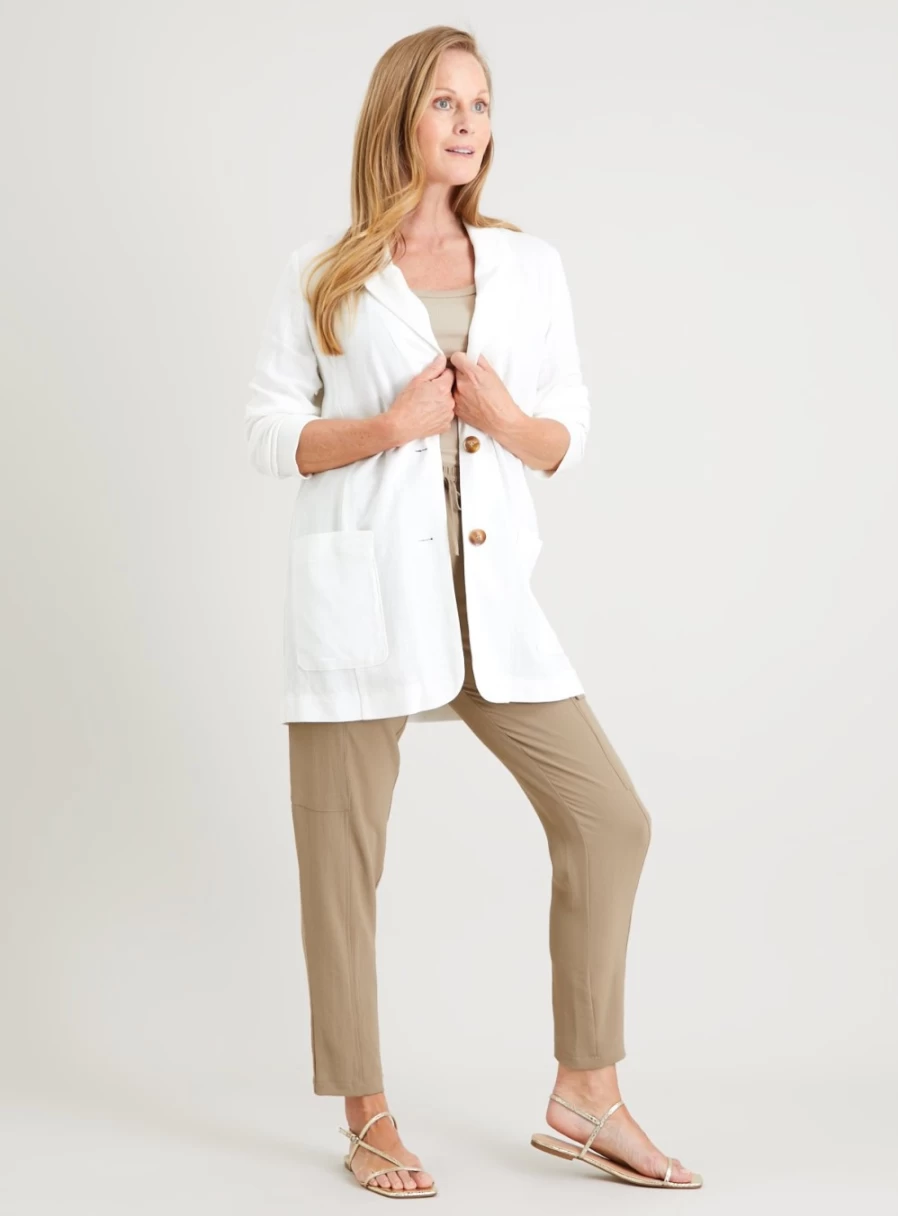 Tu Women's Mink Tapered Leg Cargo Pants - Stylish 22" Trousers for Casual Wear