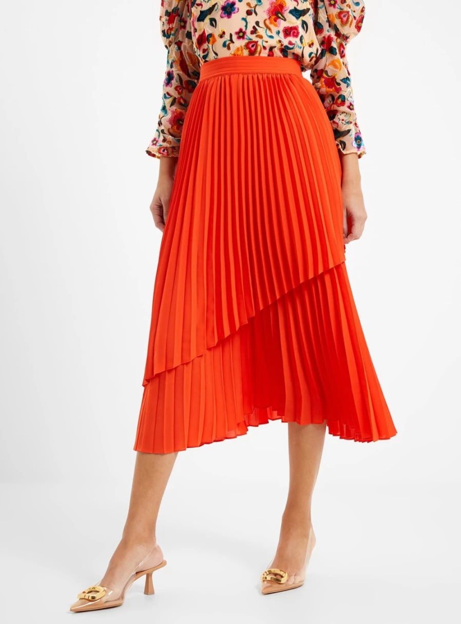 French Connection Women's Arie Pleated Skirt - Size 8 | Stylish & Elegant Design